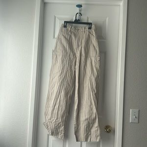 Pin stripe cargo pants